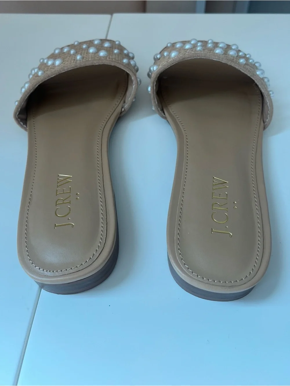 J. Crew Factory Pearl Slides - Picture 6 of 7